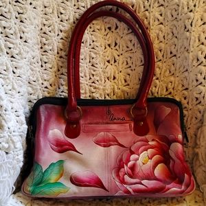 Anuschka Floral Satchel